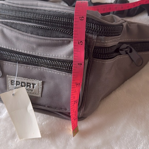 Gray black fanny pack - Picture 5 of 5